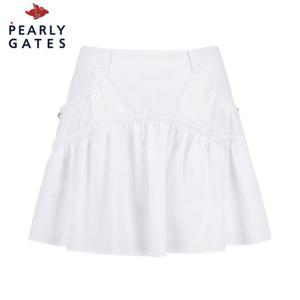 [파리게이츠] 여성 시어서커 스트링 프릴 큐롯 스커트