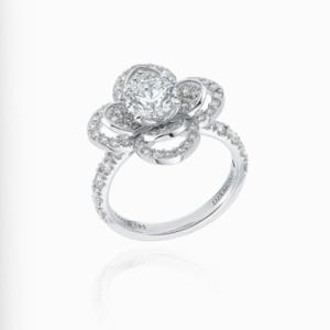 [로이드] 튜더로즈 다이아몬드 더블레이어 반지 LRD24055D