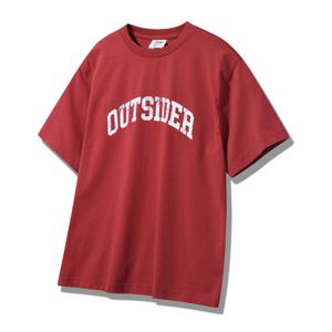 [지프]공용 빈티지 아웃사이더 프린트 루즈핏 반팔티 JQ2TSU208