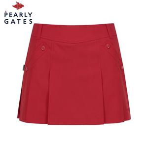 [파리게이츠] 여성 솔리드 플리츠 큐롯 스커트