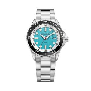 [마션틴트(잡화)][로만손] 악티우스 씨스택 남성 방수 메탈시계 RWAMMM4BS001WHMT0