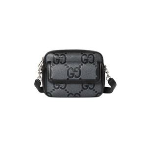 구찌 스몰 점보 GG 크로스바디백 그레이 블랙 794088-AAECE-1046