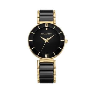 [마션틴트(잡화)][로만손] 루미에르 로만워치 세라믹 밴드 여성시계 RWTMKL4BS501CSBK0