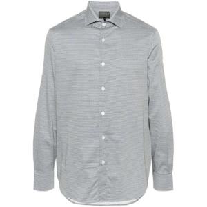 26 SS 엠포리오아르마니 웨이브 프린트 긴소매 셔츠 6D1C861K6BZ TP432220095