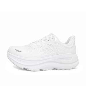 호카 본디9 와이드 런닝화 쿠셔닝 운동화 화이트 1162014-WWH