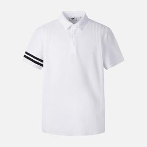 PXG골프반팔티 TQK PIAPM2218-01 남성 여름 니트 하이브리드 카라 반팔티