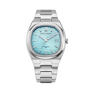 [마션틴트(잡화)][로만손] 오디에 뉴 데이트 남성 메탈시계 RWTMMM5BS008WHLB0