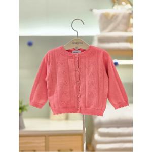 압소바 HK(예쁜아가선물)로우 니트 가디건 (25년가을상품) (A2543203)