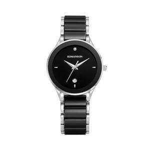 [마션틴트(잡화)][로만손] 루미에르 DIA 세라믹 밴드 여성시계 RWTMKL3BS700WHBK0