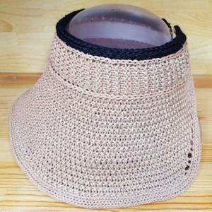 [애슬릿][애슬릿]여성 밀짚 라탄 뜨개 여름 썬 캡 모자