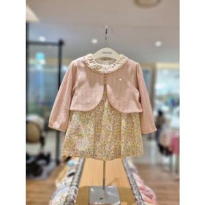 [압소바] [백일 돌 조카선물] 제인 볼레로 원피스 세트 (A2525108)