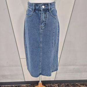 [나인스텝]앞트임데님스커트 N25DM5301_YS