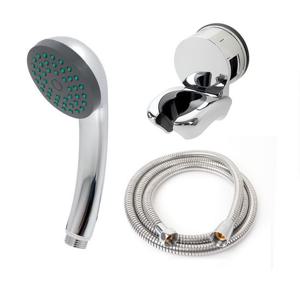 크롬 샤워기 소 고급메탈호스 A세트 2m/화장실 절수형