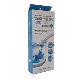 일회용 위생 변기 클리너 세트