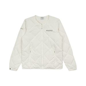 디스커버리 여성 디하스 U넥 튜브 구스다운 경량패딩 DWDJ78046CRS