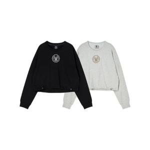 라이프워크긴팔티 CQK LW233MT715 엠블럼 LADOK로고 밑단스트링 SHORT MTM