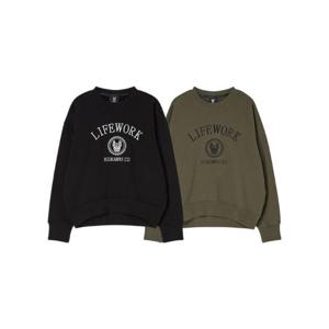 라이프워크긴팔티 CQK LW233MT726 아치 LADOK 로고 MTM