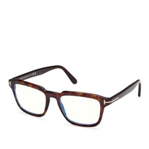 톰포드 톨토이즈쉘 렉탱귤러 풀 림 안경테 FT6032 B 54052 052