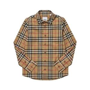 [버버리 BURBERRY] 8059637 A7028 아동 셔츠