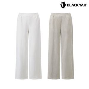 블랙야크 여성 코듀로이 플리스 와이드팬츠 밴딩 골덴바지 트레이닝 1BYSBFU505