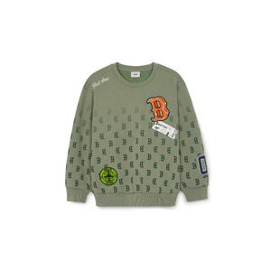 MLB키즈긴팔티 NQK 7AMTMT444-43KAL 모노티브 트래블 맨투맨 보스턴 레드삭스