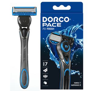 도루코 페이스7 II 시스템 면도기1개+면도날2개 7중날 /도루코 면도날