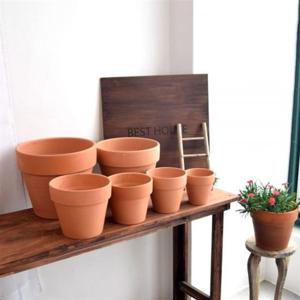 ksr 더플라워포터리 모던 브라운 기본형 토분 D25 25x23cm