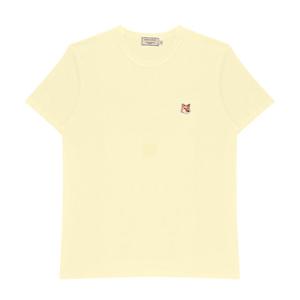 메종키츠네 LM00104KJ0008 P712 폭스 헤드 패치 남성 반팔티