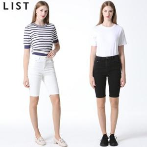 [르오트]솔리드 하프 데님 팬츠_18423547_588586