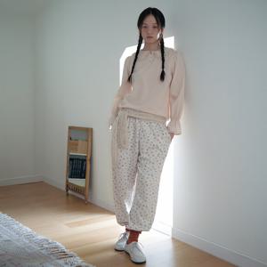 [써스데이아일랜드][여성]프린트 다이마루 조거 팬츠(T256MPT145W)