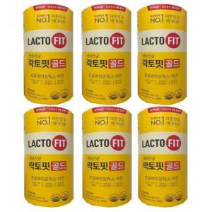 [종근당]종근당건강 락토핏 생유산균 골드 2g50포6통 HIS (92789