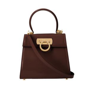 페라가모 21 2193 0762840 간치니 스몰 탑 핸들 토트백