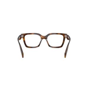 프라다 기하학 프레임 안경 PRC08V