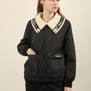 [올리비아로렌]MARIO탈착 니트카라 패딩범퍼VOCKA4W9231