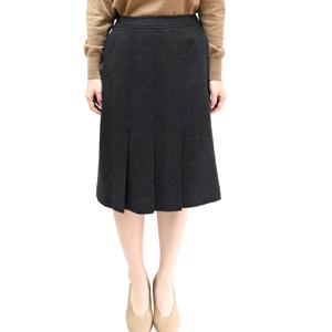 [비꼴리끄(여성)]해링본 울 앞주름 스커트 B234WK3010