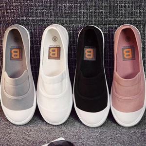 여자신발 기본 슬립온 여성 단화 여자 스니커즈