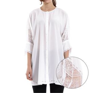 [지방시] (16P6040300 100) 여성 레이스 블라우스