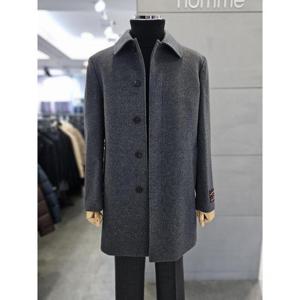 바쏘옴므 세이브존03 바쏘옴므 남자 그레이 울  셋인카라 맥코트 WSATZ4CJ09A