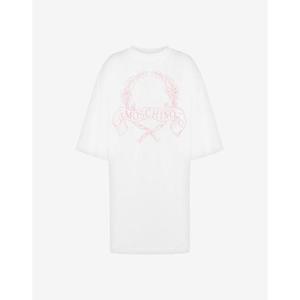 25FW 모스키노 미디 원피스 AEF252E 04535542AEF1001 White DOM