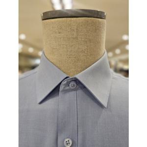 닥스셔츠 (양말증정)DMP3SHDL302-B1 26년 S S 사계절 블루 슬림핏 와이셔츠