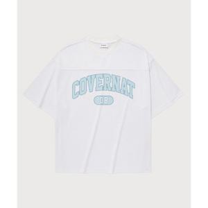 커버낫 아치 메쉬 반팔 티셔츠 B1 CO2502ST63 WH