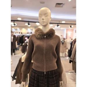 [무자크]퍼 카라 가오리 골지 가디건MP9WKC05 세이브존03 퍼 카라 가오리 골지 가디건MP9WKC05 MP9WKC05