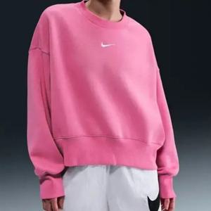 나이키긴팔티 HQS DQ5762-676 스포츠웨어 피닉스 플리스 오버사이즈 크루넥 스웨트 셔츠