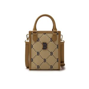 MLB키즈토트백 NQK 7ACRMD35N-43BGS 다이아 모노그램 미니 토트백 보스턴 레드삭스