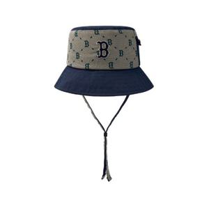 MLB키즈모자 NQK 7AHTRM14N-50BGS 다이아 모노그램 아웃도어 배색 포켓 버킷햇 뉴욕양키스