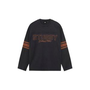 Stussy스투시 풋볼 크루 블랙 1140373