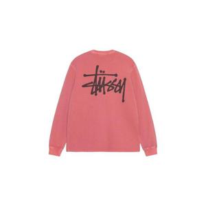 Stussy스투시 베이직 스탁 써멀 롱슬리브 티셔츠 베리 1140314