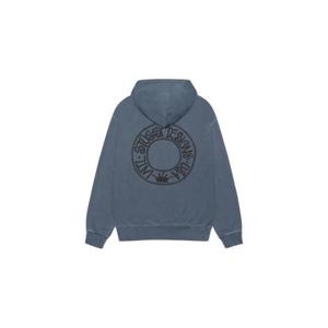 Stussy스투시 부아나 피그먼트 다이드 집 후드 네이비 1975052