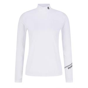 파리게이츠골프긴팔티 KQF 521E1TI103_WH 여성 모크넥 냉감 긴팔 티셔츠