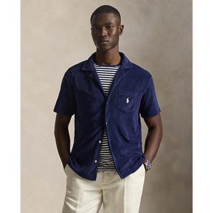 폴로 랄프 로렌 남성 커스텀 슬림핏 테리 캠프 셔츠(MNPOWOV1N820988410)